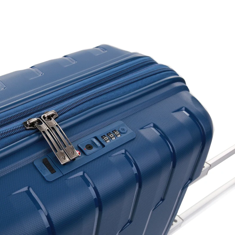 Roncato Skyline - Trolley de cabina S 4 ruedas 55 cm expandible USB-Anschluss (navy)