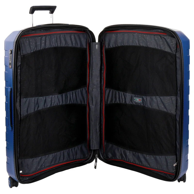 Roncato Box 4.0 - Trolley de 4 ruedas L 78 cm expandible (navy)