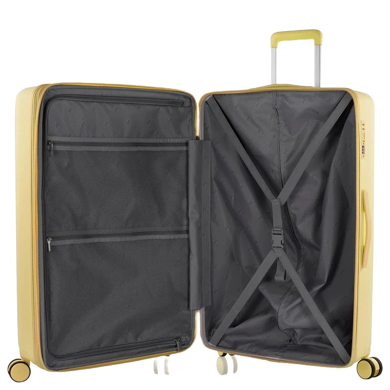 Heys Pastel - Trolley de 4 ruedas L 76 cm expandible (gelb)