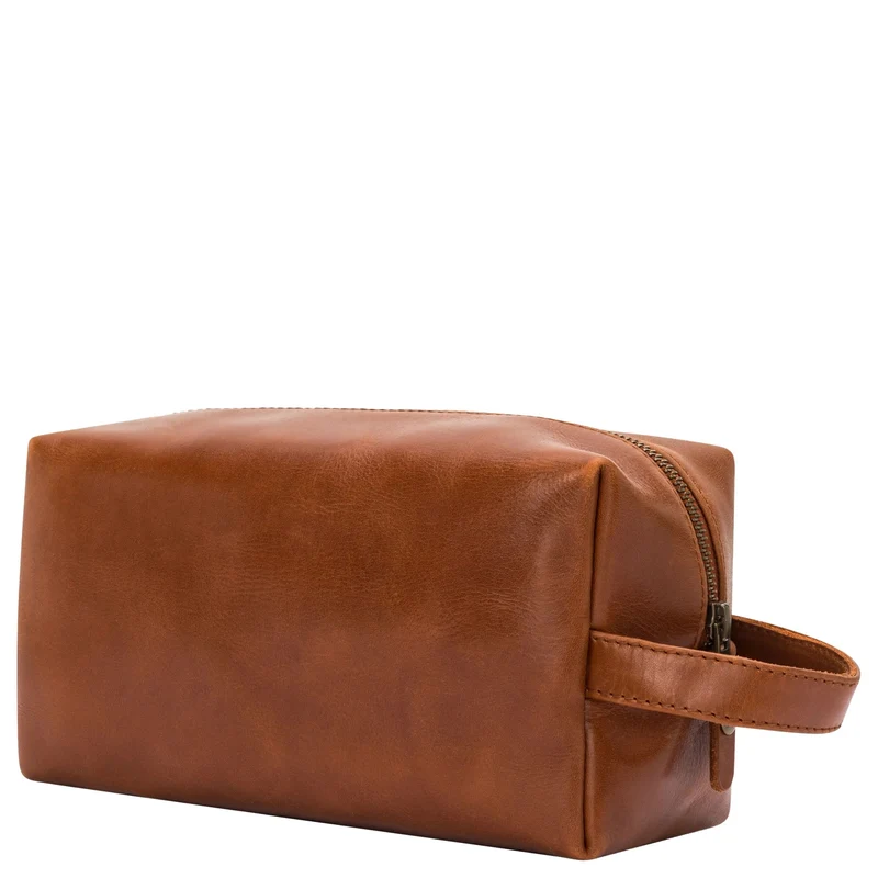 Buckle & Seam Everest - Neceser 22 cm (cognac)