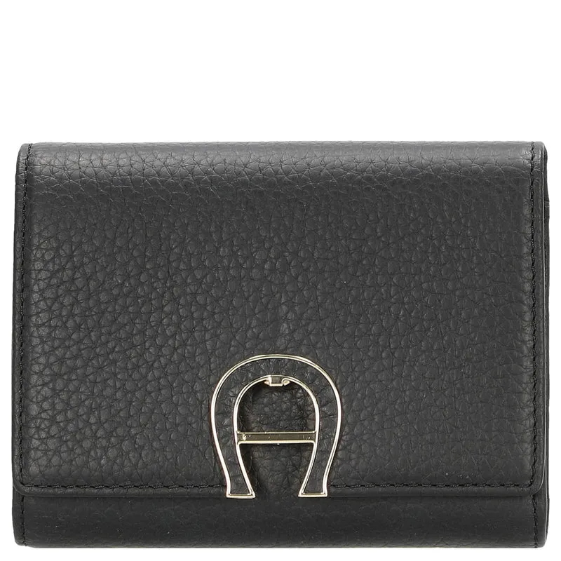 Aigner Fashion - Cartera 4cc 12.5 cm RFID (black)