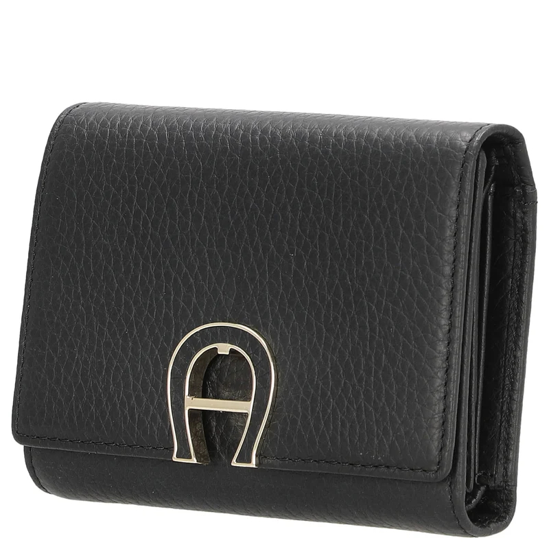 Aigner Fashion - Cartera 4cc 12.5 cm RFID (black)