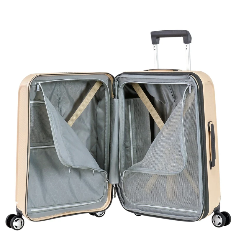 Eminent AEGIS - Trolley de cabina de 4 ruedas 55 cm expandible (light yellow)