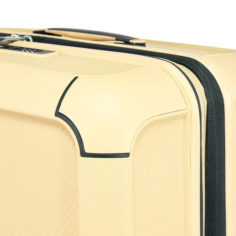 Eminent AEGIS - Trolley de 4 ruedas 78 cm expandible (light yellow)