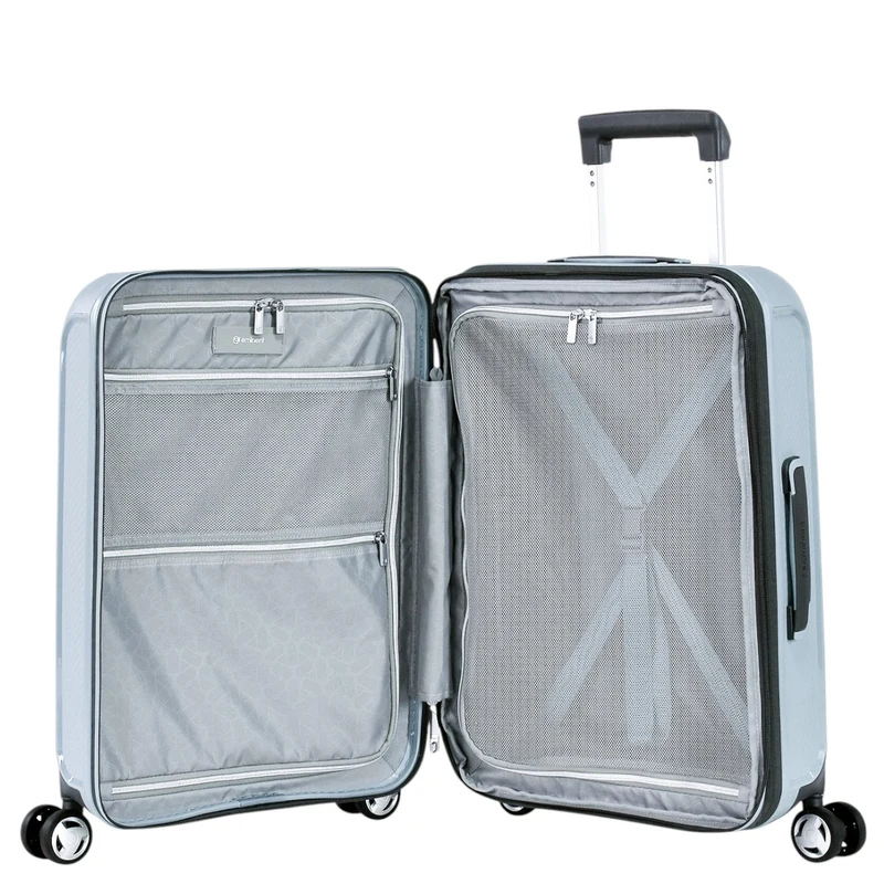 Eminent AEGIS - Trolley de cabina de 4 ruedas 55 cm expandible (light blue)