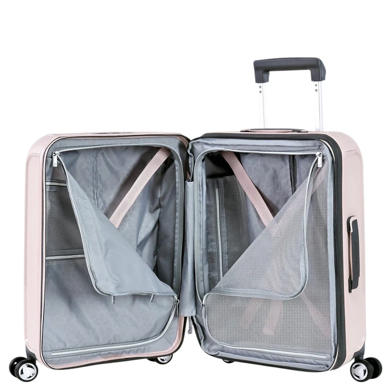 Eminent AEGIS - Trolley de cabina con 4 ruedas 55 cm expandible (light pink)