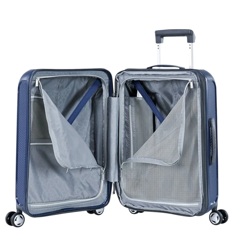 Eminent AEGIS - Trolley de cabina con 4 ruedas 55 cm expandible (navy blue)