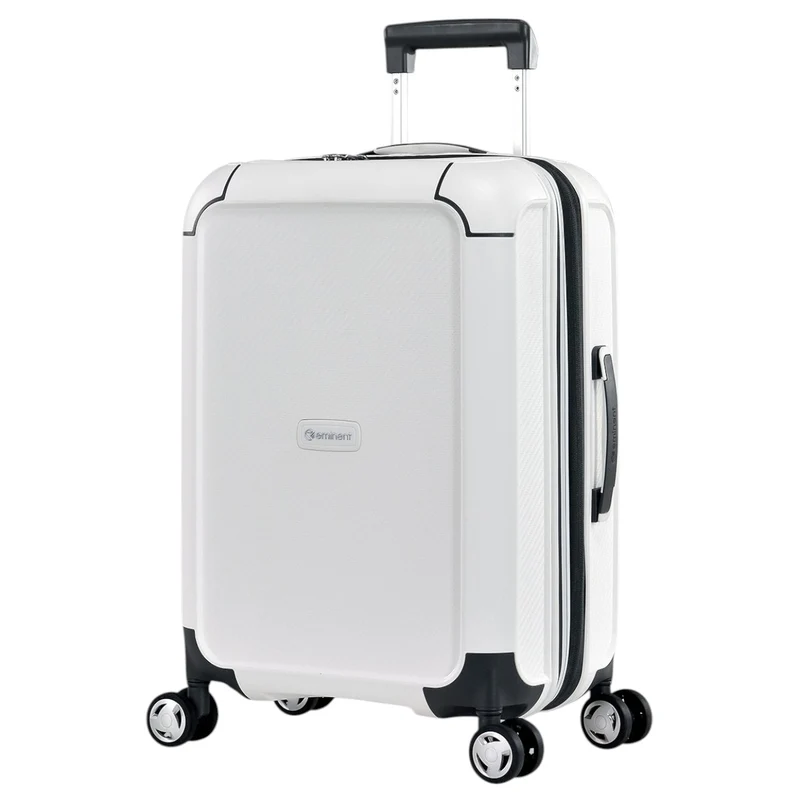 Eminent AEGIS - Trolley de cabina de 4 ruedas 55 cm expandible (white)