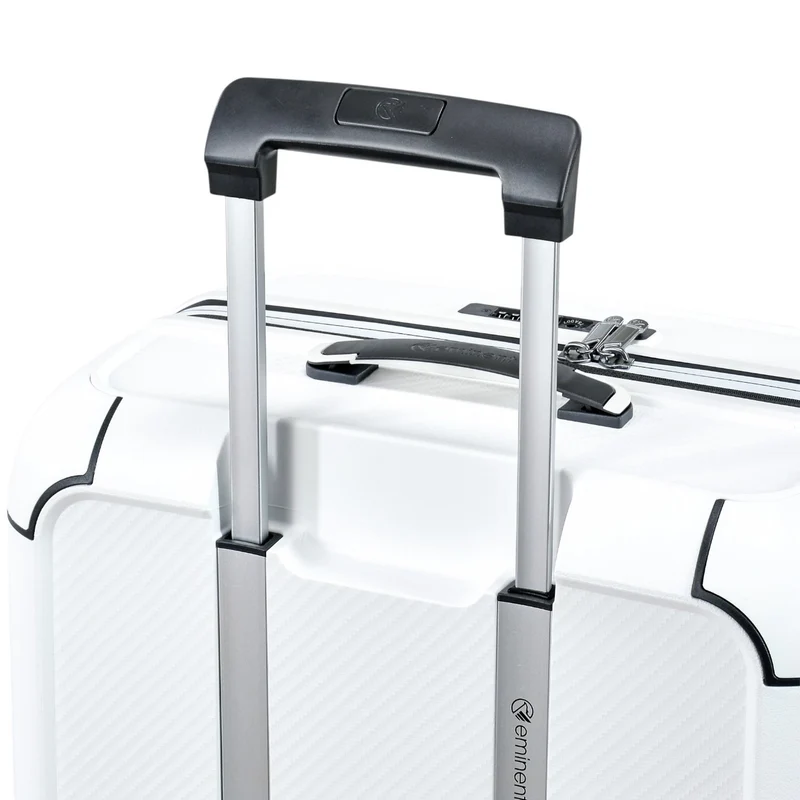 Eminent AEGIS - Trolley de cabina de 4 ruedas 55 cm expandible (white)