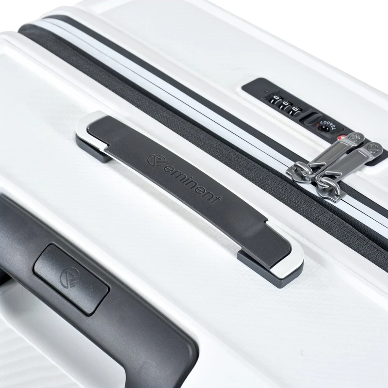Eminent AEGIS - Trolley de cabina de 4 ruedas 55 cm expandible (white)