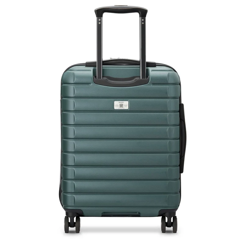 Delsey Paris Shadow 5.0 - Trolley de cabina con 4 ruedas Slim Line USB 55 cm (grün)