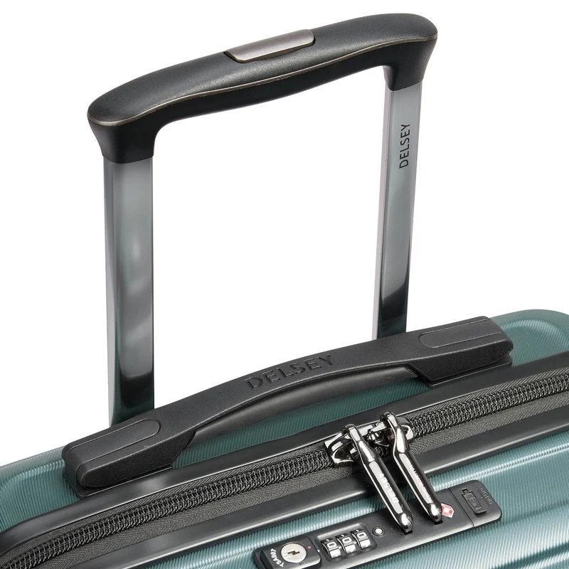 Delsey Paris Shadow 5.0 - Trolley de cabina con 4 ruedas Slim Line USB 55 cm (grün)