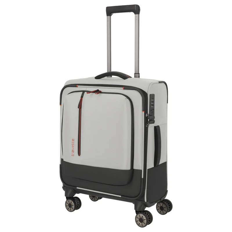 Travelite Crosslite - Trolley de cabina con 4 ruedas S 55 cm (natur)
