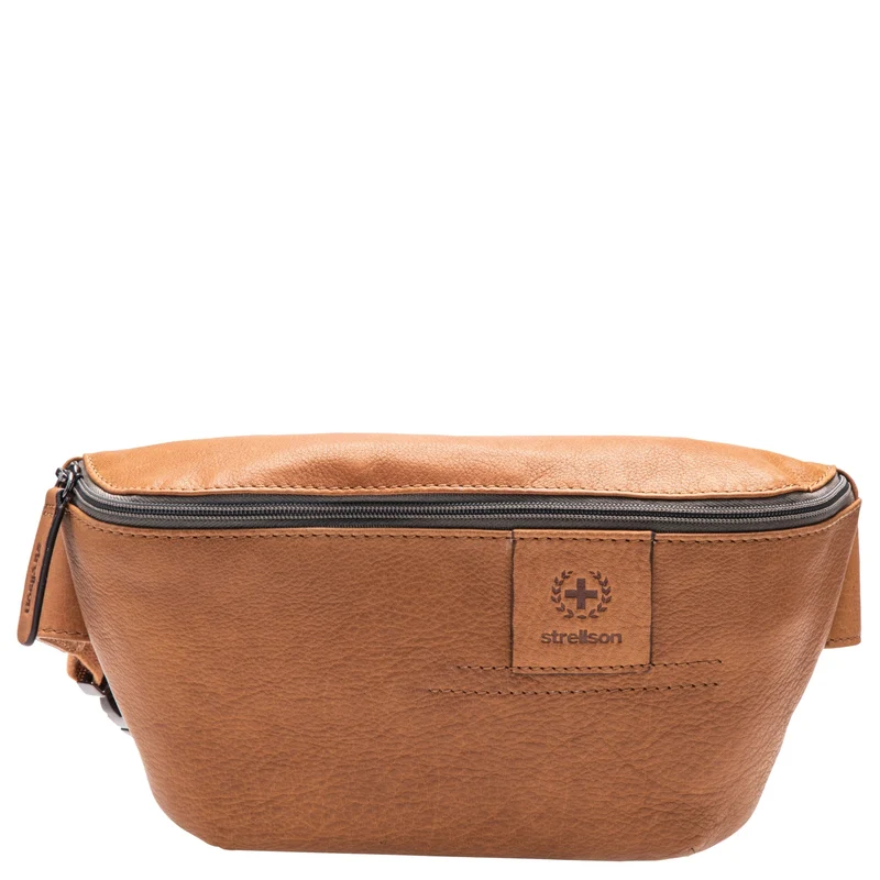 Strellson Hyde Park Curt - Riñonera 28 cm (cognac)