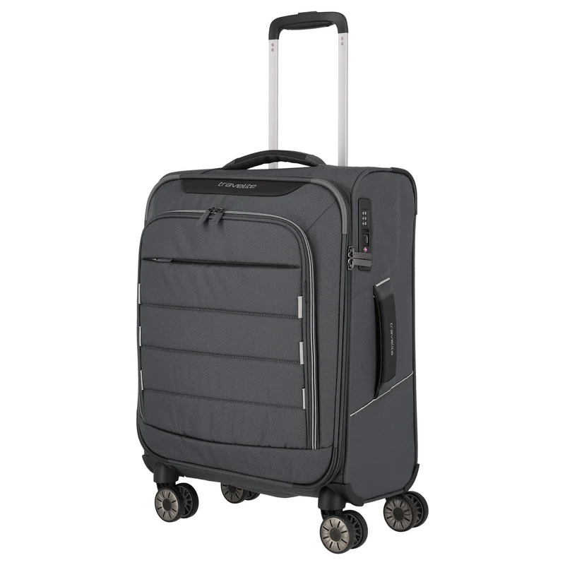 Travelite Skaii - Trolley de cabina con 4 ruedas S 55 cm (gipfelgrau)