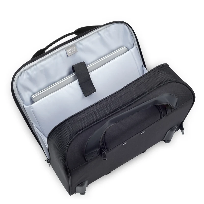 Delsey Paris Parvis Plus - Trolley de negocios con 2 ruedas 42 cm (schwarz)