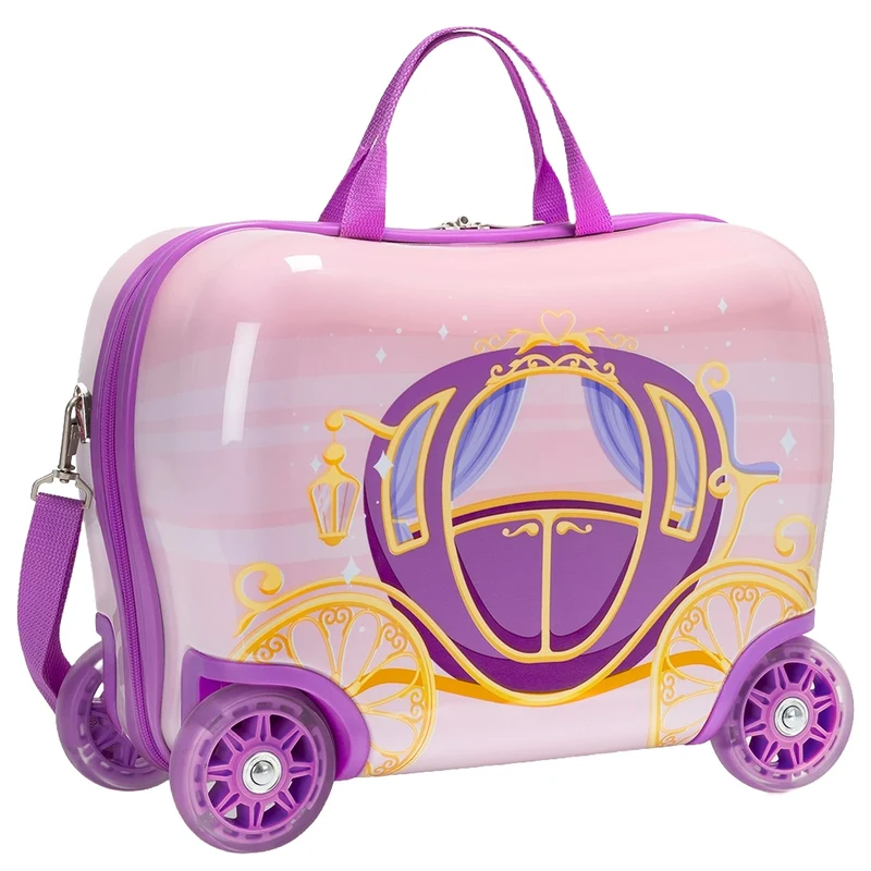 Heys Royal Carriage Ride-On - Maleta infantil de 4 ruedas 40.5 cm (carroza real)