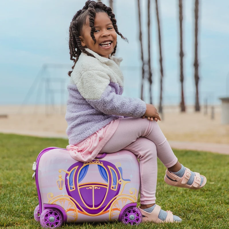 Heys Royal Carriage Ride-On - Maleta infantil de 4 ruedas 40.5 cm (carroza real)