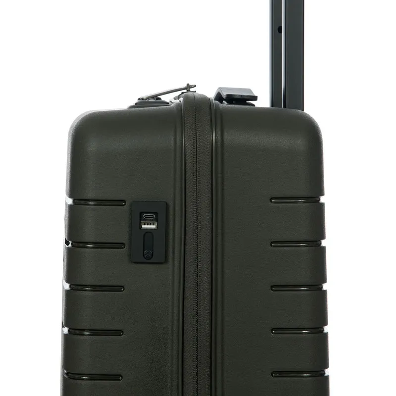 Brics BY Ulisse - Trolley de cabina con 4 ruedas 55 cm (olive)