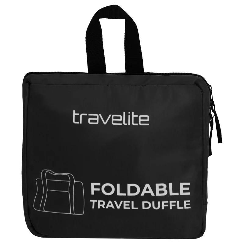 Travelite Accessoires - Bolsa de viaje plegable 44 cm (black)