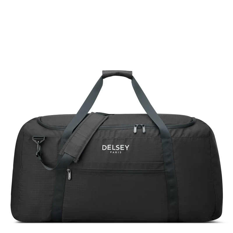 Delsey Paris Nomade faltbare - Bolsa de viaje 80 cm (schwarz)