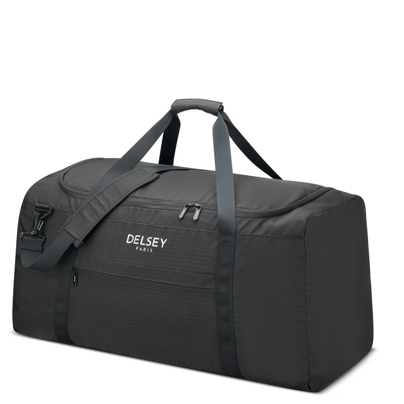 Delsey Paris Nomade faltbare - Bolsa de viaje 80 cm (schwarz)