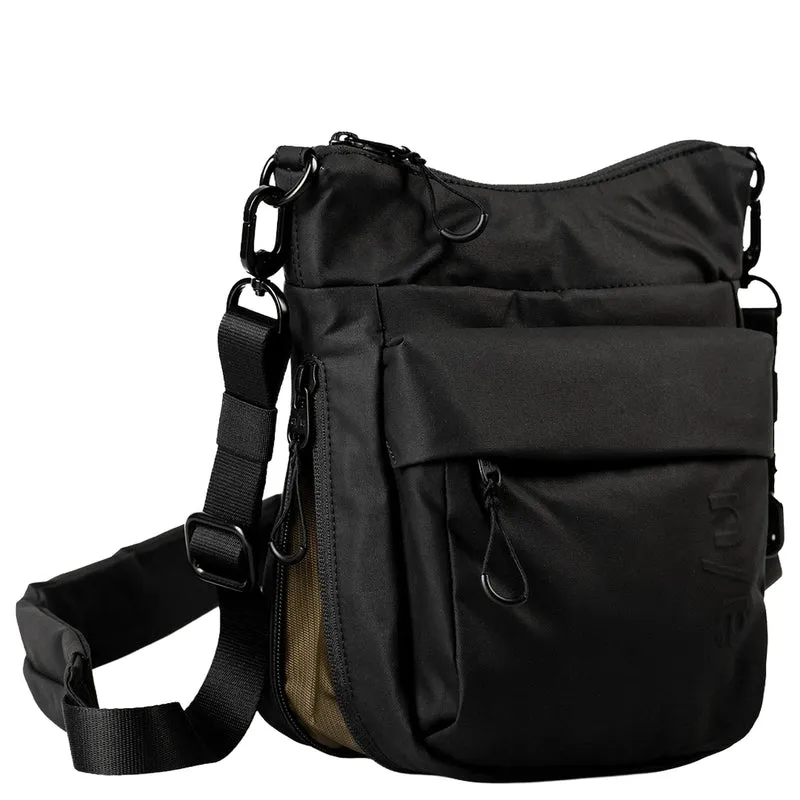 aunts & uncles Japan RE Yura RE Lite - Bolso bandolera 25 cm expandible (black)