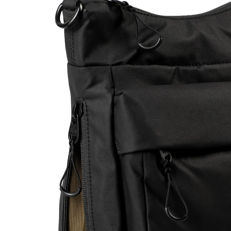 aunts & uncles Japan RE Yura RE Lite - Bolso bandolera 25 cm expandible (black)