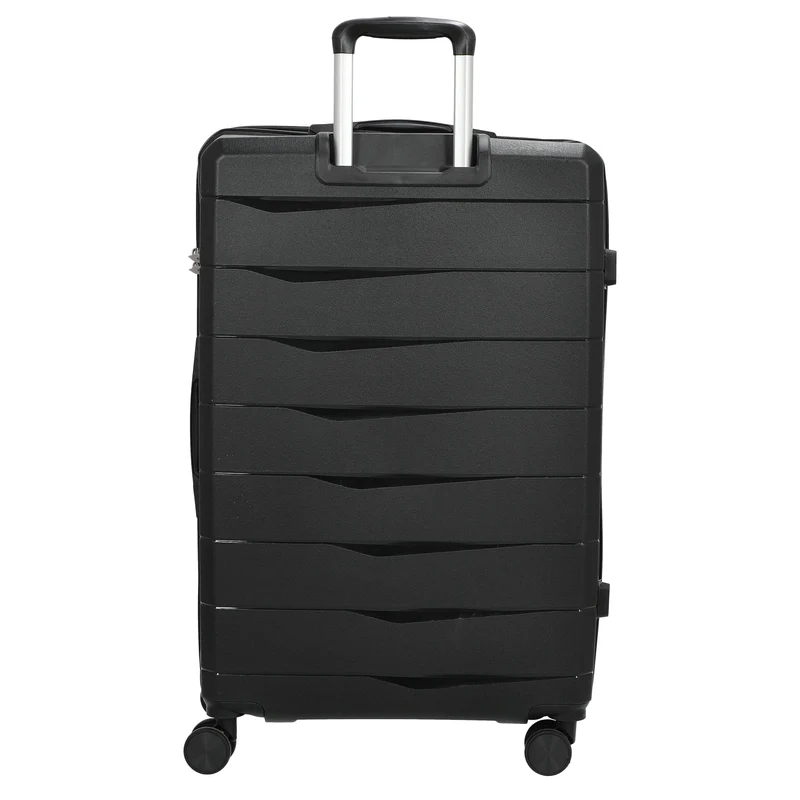 D&N Travel Line 2900 - Maleta de 4 ruedas L 75 cm adulto (color: negro)