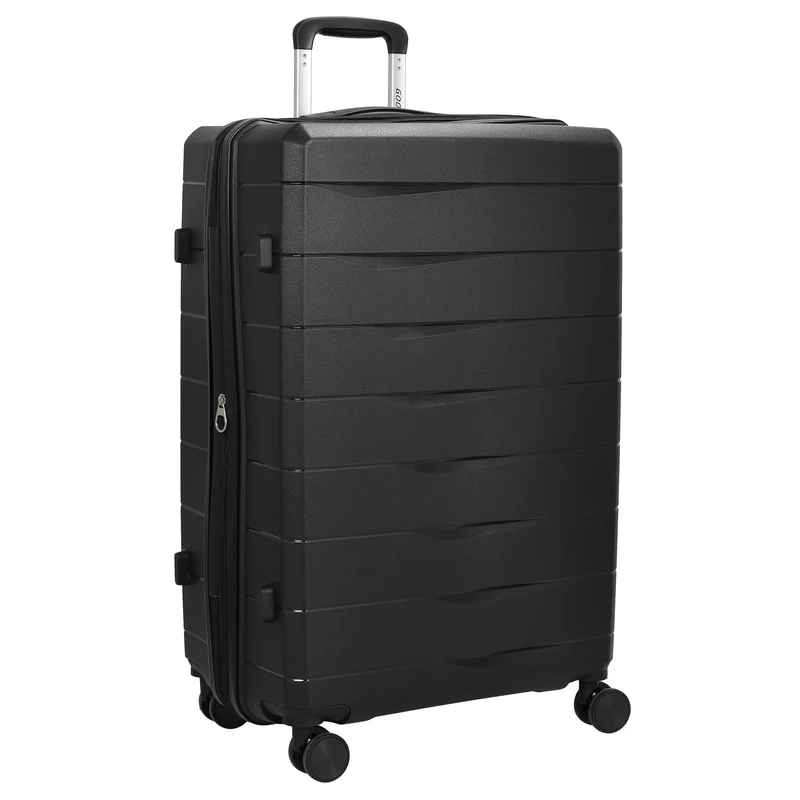 D&N Travel Line 2900 - Maleta de 4 ruedas L 75 cm adulto (color: negro)