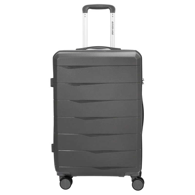 D&N Travel Line 2900 - Maleta de 4 ruedas M 65 cm (gris)