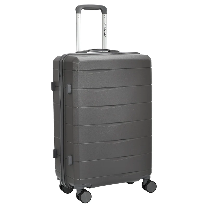 D&N Travel Line 2900 - Maleta de 4 ruedas M 65 cm (gris)