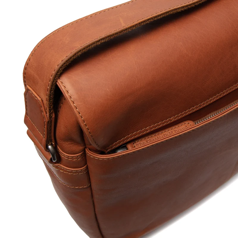 The Chesterfield Brand Richard - Bolsa para portátil 15'' 40 cm (cognac)