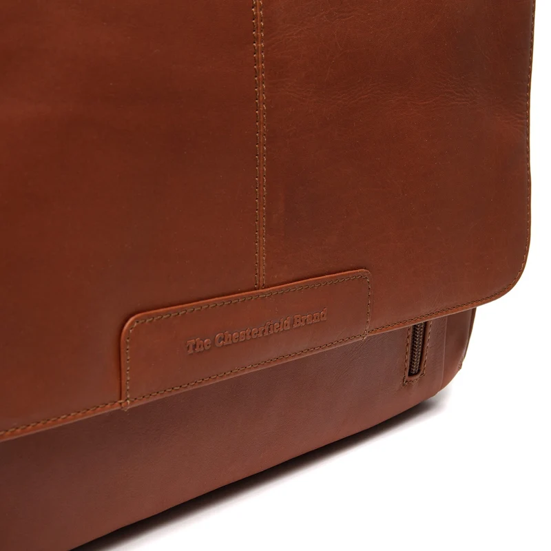 The Chesterfield Brand Richard - Bolsa para portátil 15'' 40 cm (cognac)
