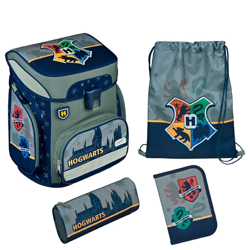 Scooli EasyFit - Mochila escolar Set 5tlg. (Harry Potter)