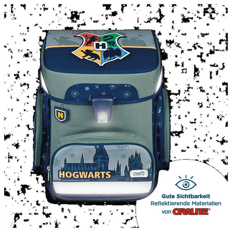 Scooli EasyFit - Mochila escolar Set 5tlg. (Harry Potter)