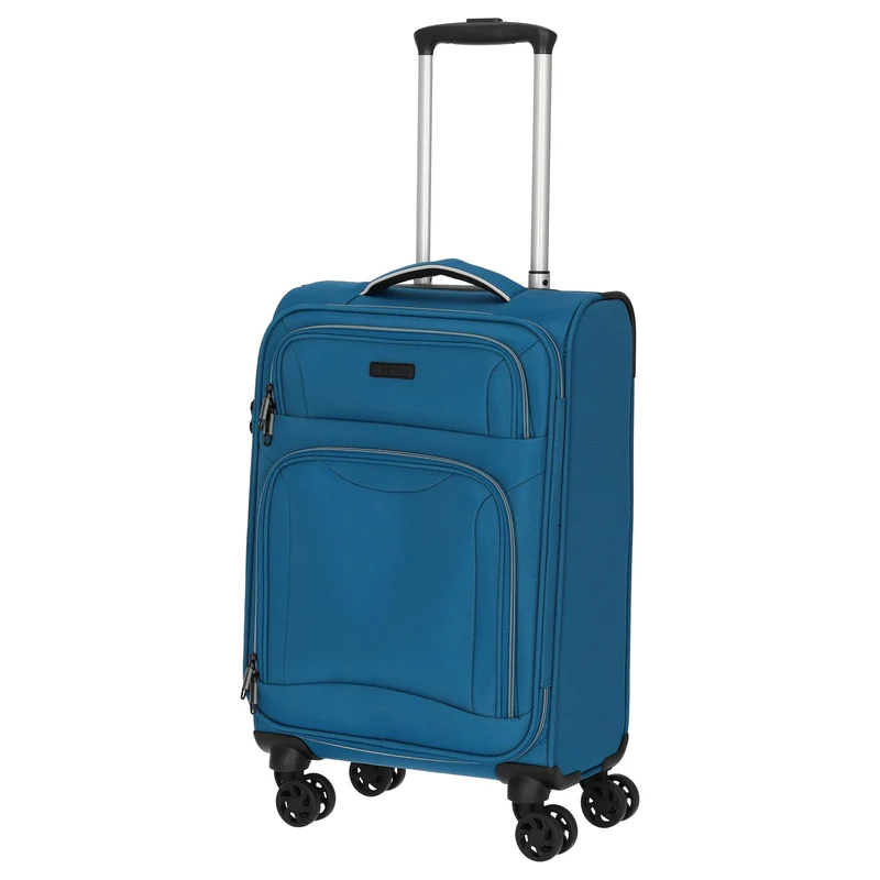 D&N Travel Line 9204 - Trolley de cabina con 4 ruedas S 55 cm (blau)