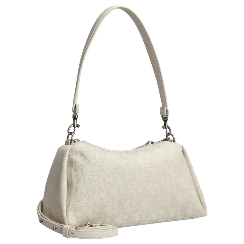 Calvin Klein Monogram - Bolso de hombro 35 cm (natural aop)