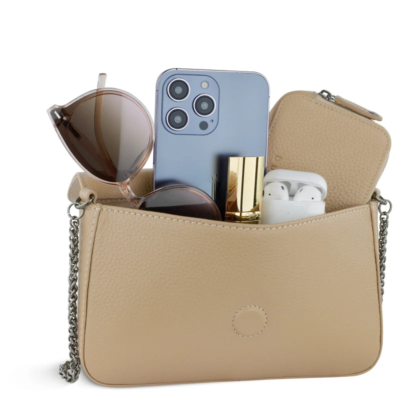 bugatti Elsa - Bolso de hombro 3 piezas 21.5 cm (sand)