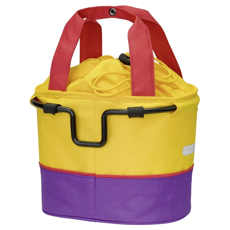 KLICKfix Lori Shopper - Bolsa para bicicleta para niños (lila)