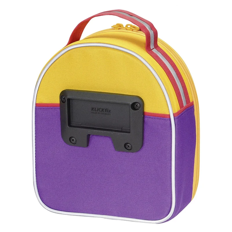 KLICKfix Lori Bag - Bolsa para bicicleta para niños (lila)