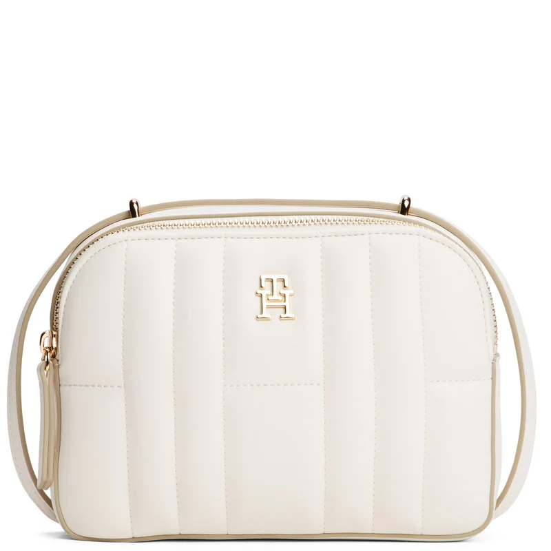 Tommy Hilfiger Feminine Camera - Bolso bandolera 20 cm (ivory petal)