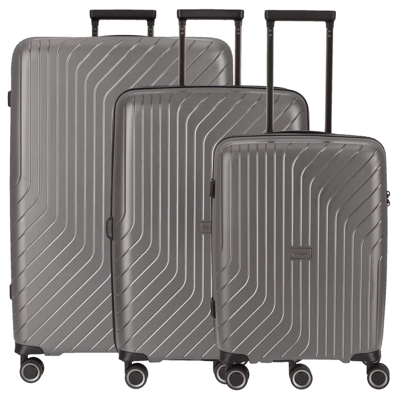 Somko Wave - Trolley de 4 ruedas Set 3 piezas (anthrazit)