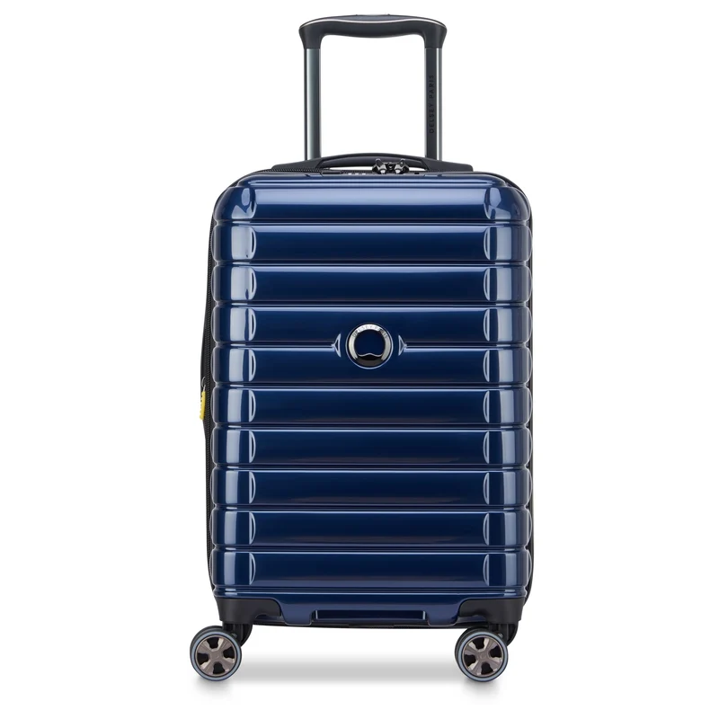 Delsey Paris Shadow 5.0 - Trolley de cabina con 4 ruedas y USB 55 cm (marineblau)