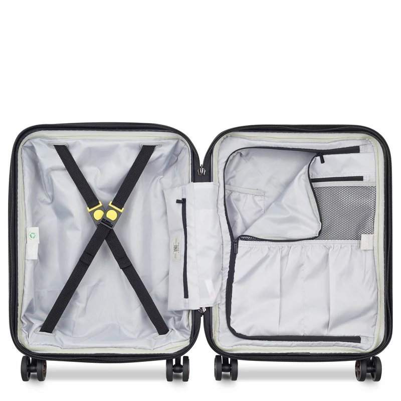 Delsey Paris Shadow 5.0 - Trolley de cabina con 4 ruedas y USB 55 cm (marineblau)