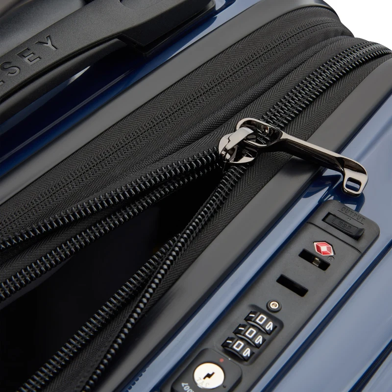 Delsey Paris Shadow 5.0 - Trolley de cabina con 4 ruedas y USB 55 cm (marineblau)