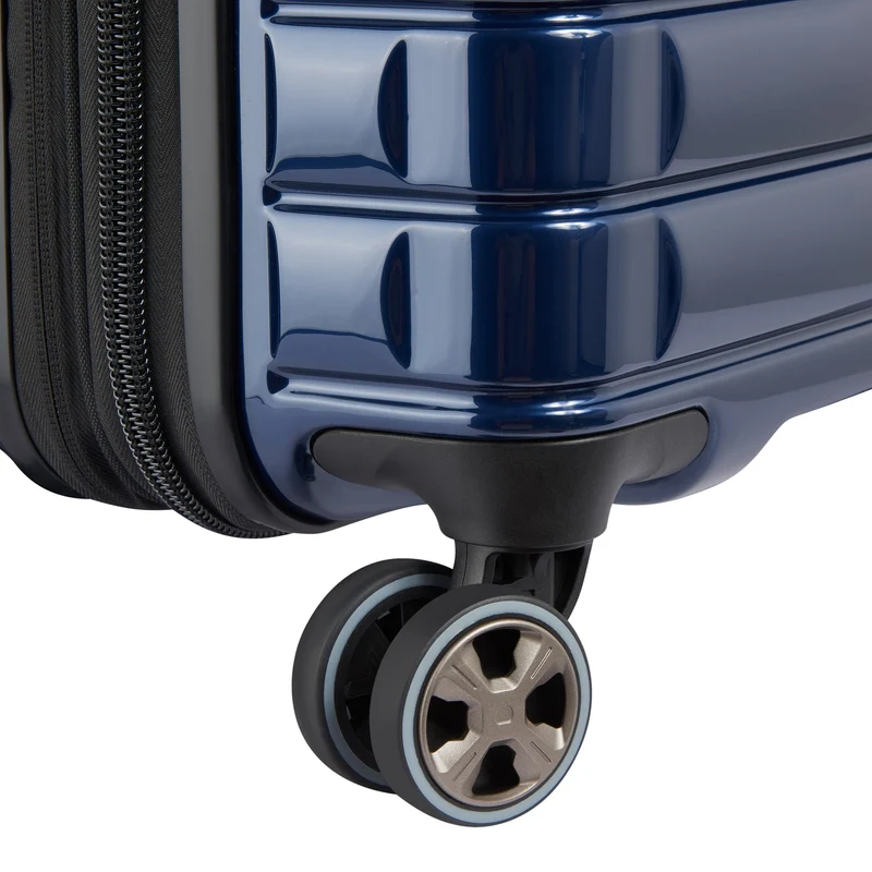 Delsey Paris Shadow 5.0 - Trolley de cabina con 4 ruedas y USB 55 cm (marineblau)