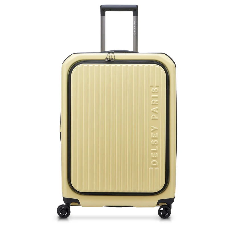 Delsey Paris Securitime - Trolley de 4 ruedas M 66 cm expandible (blassgelb)