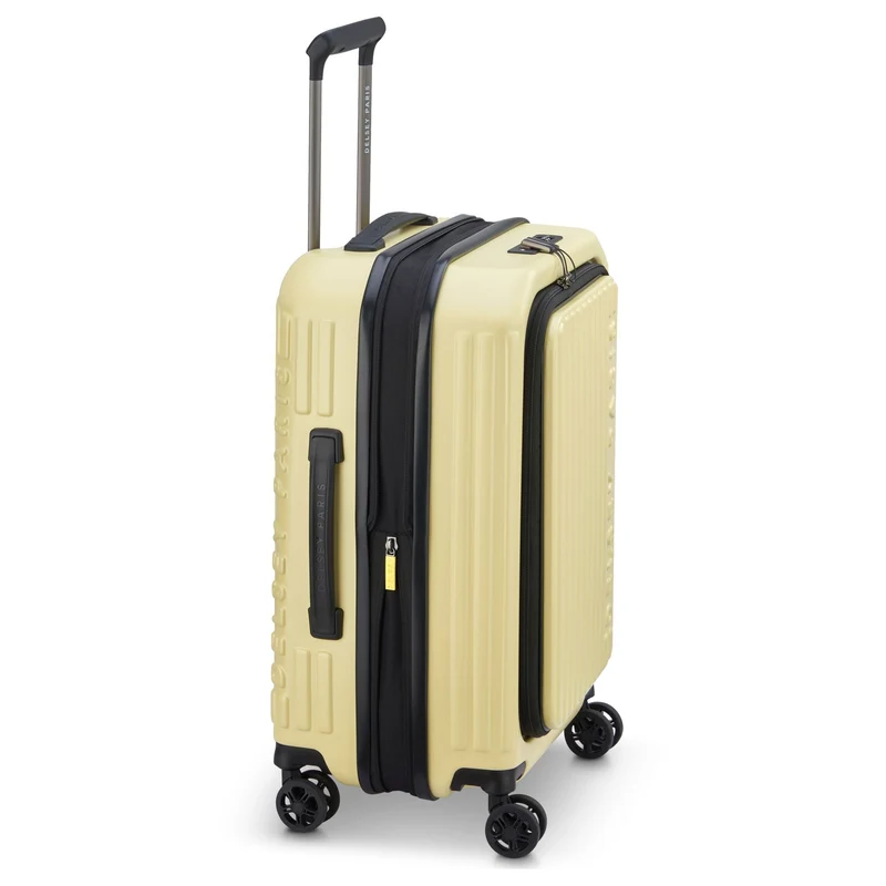 Delsey Paris Securitime - Trolley de 4 ruedas M 66 cm expandible (blassgelb)