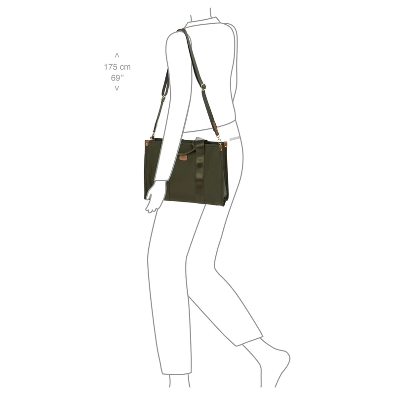 Brics Opera Bag - Bolso de mano 35 cm (olive)